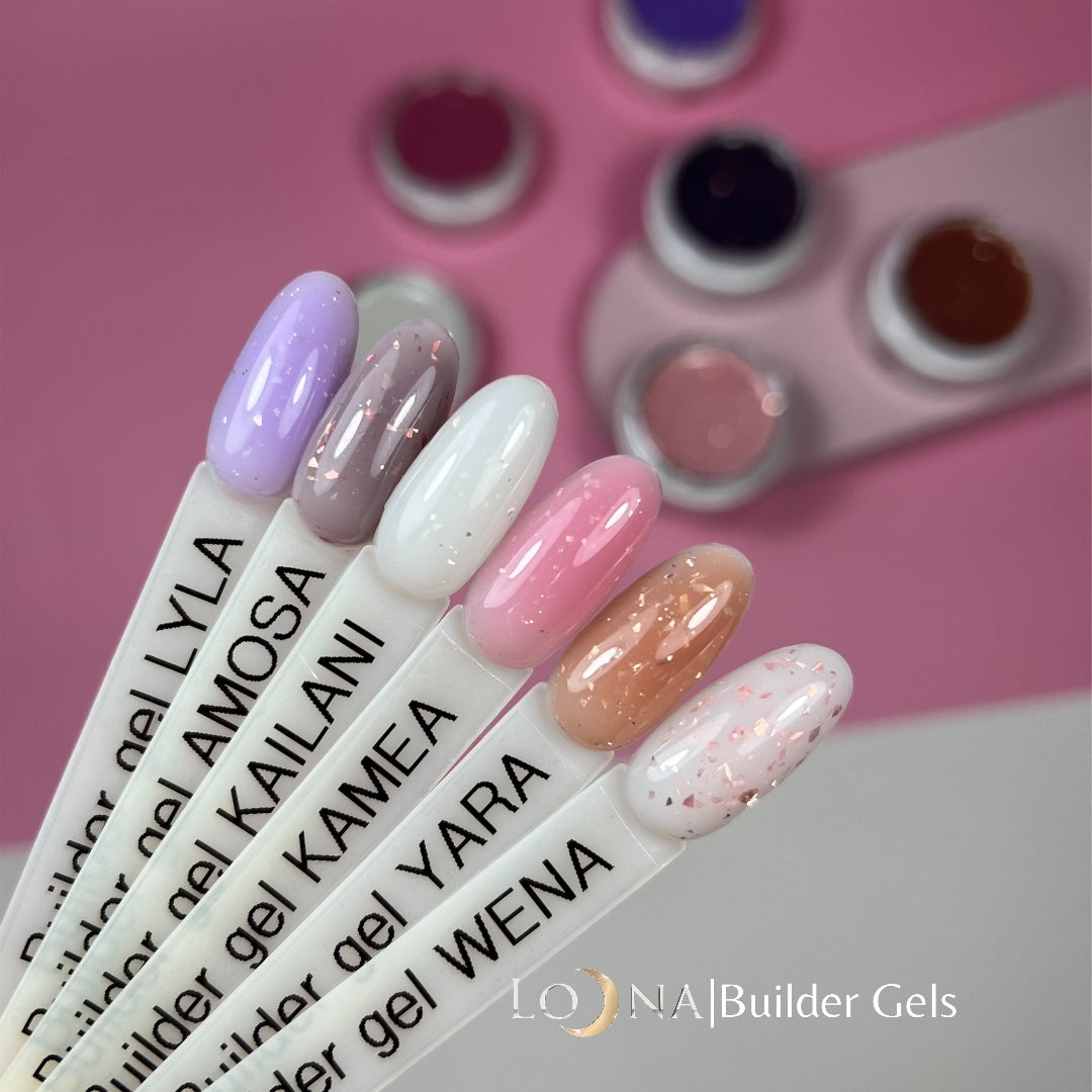 Foil Flakes Builder Gel