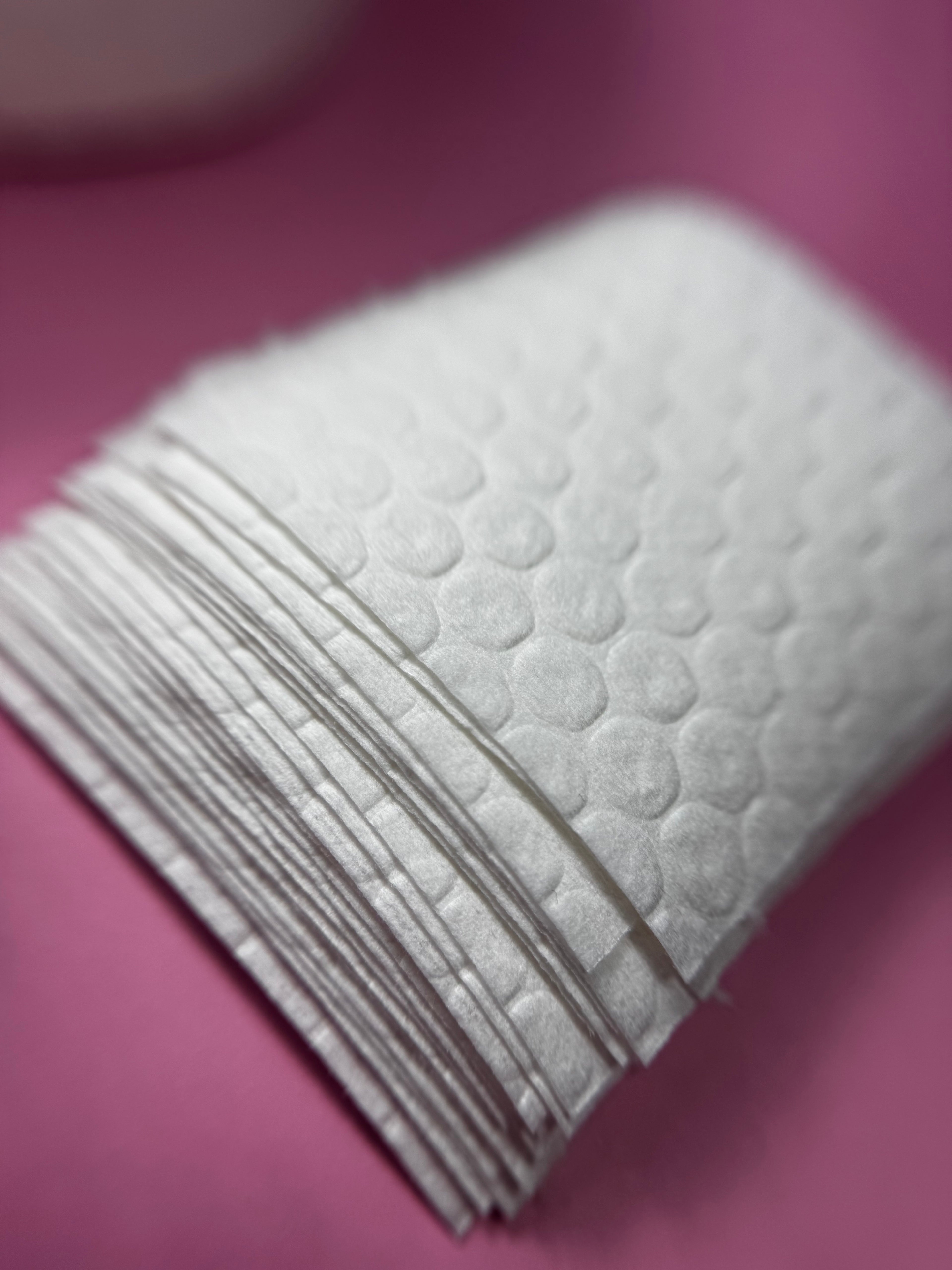 Cotton Nail Wipes, Lint Free 1000pcs/roll