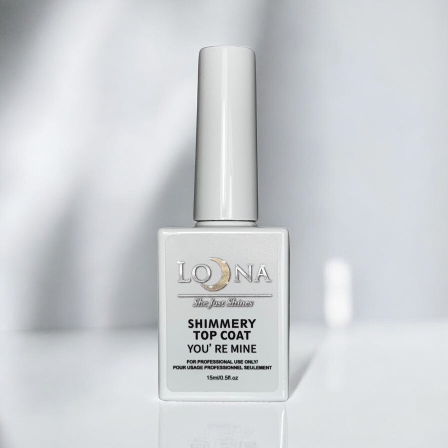 YOU’RE MINE Shimmery Top Coat, 15ml