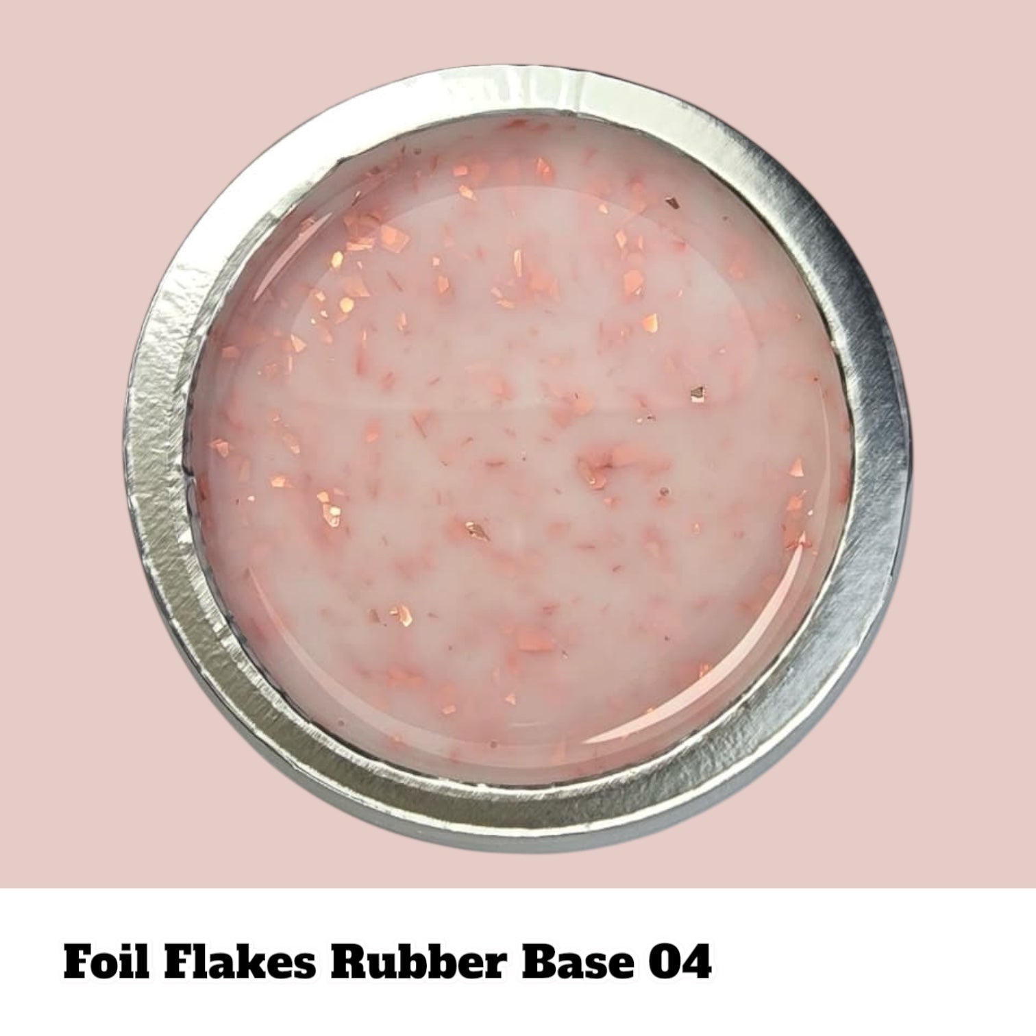 FOIL FLAKES Rubber Base #04, 15ml