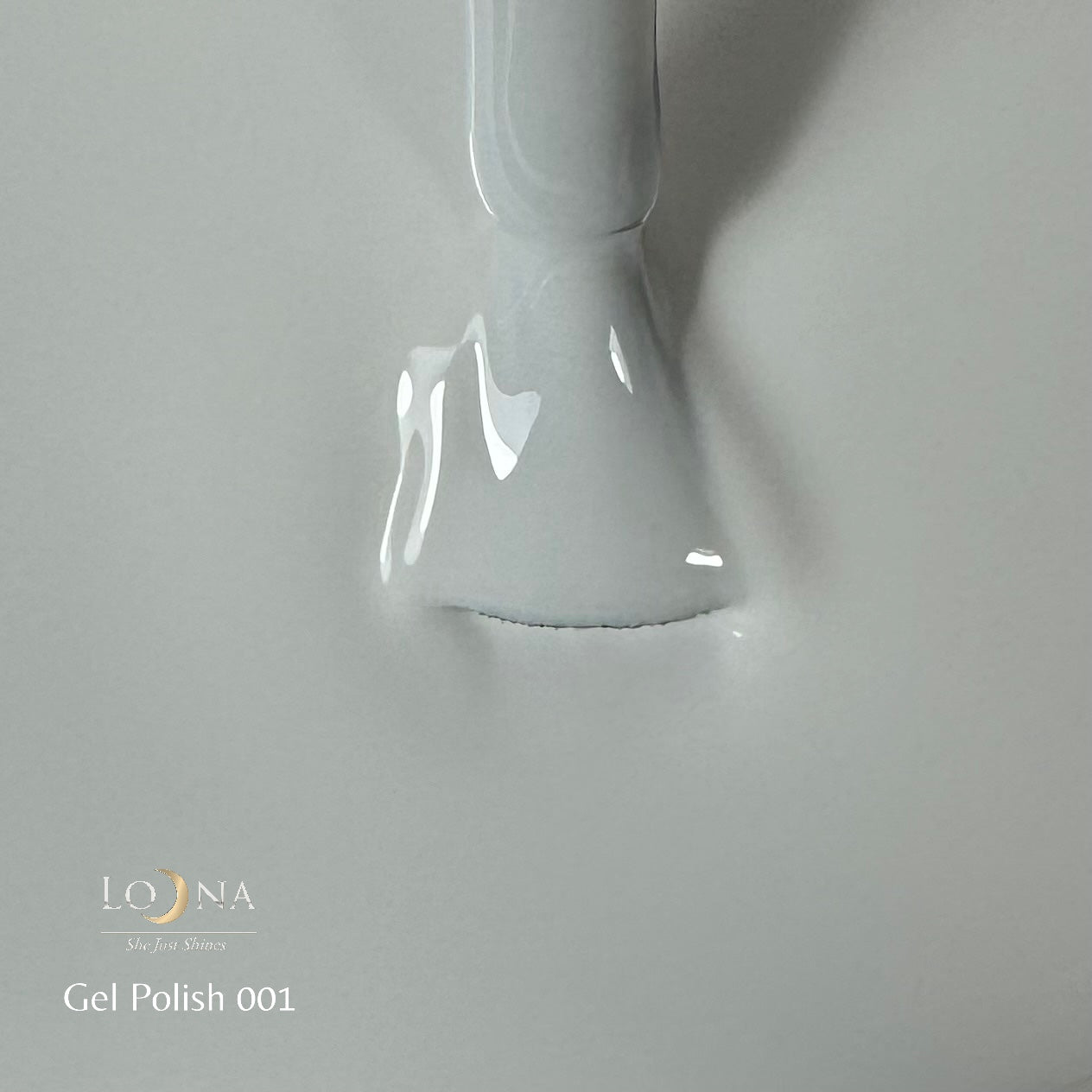 GEL POLISH 001(pure white), 15ml