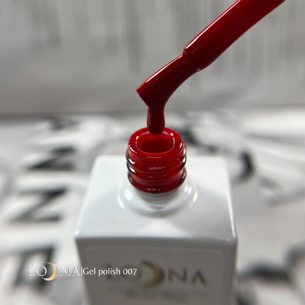 GEL POLISH 007(red), 15ml