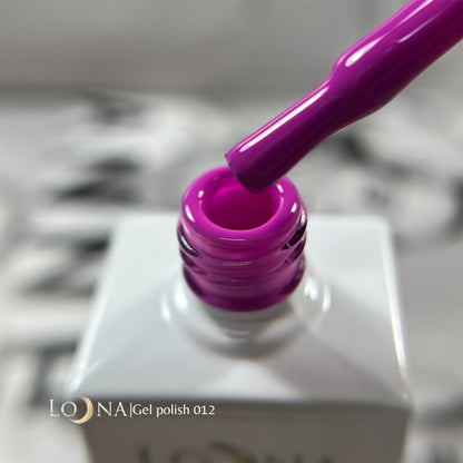 GEL POLISH 012(purple), 15ml