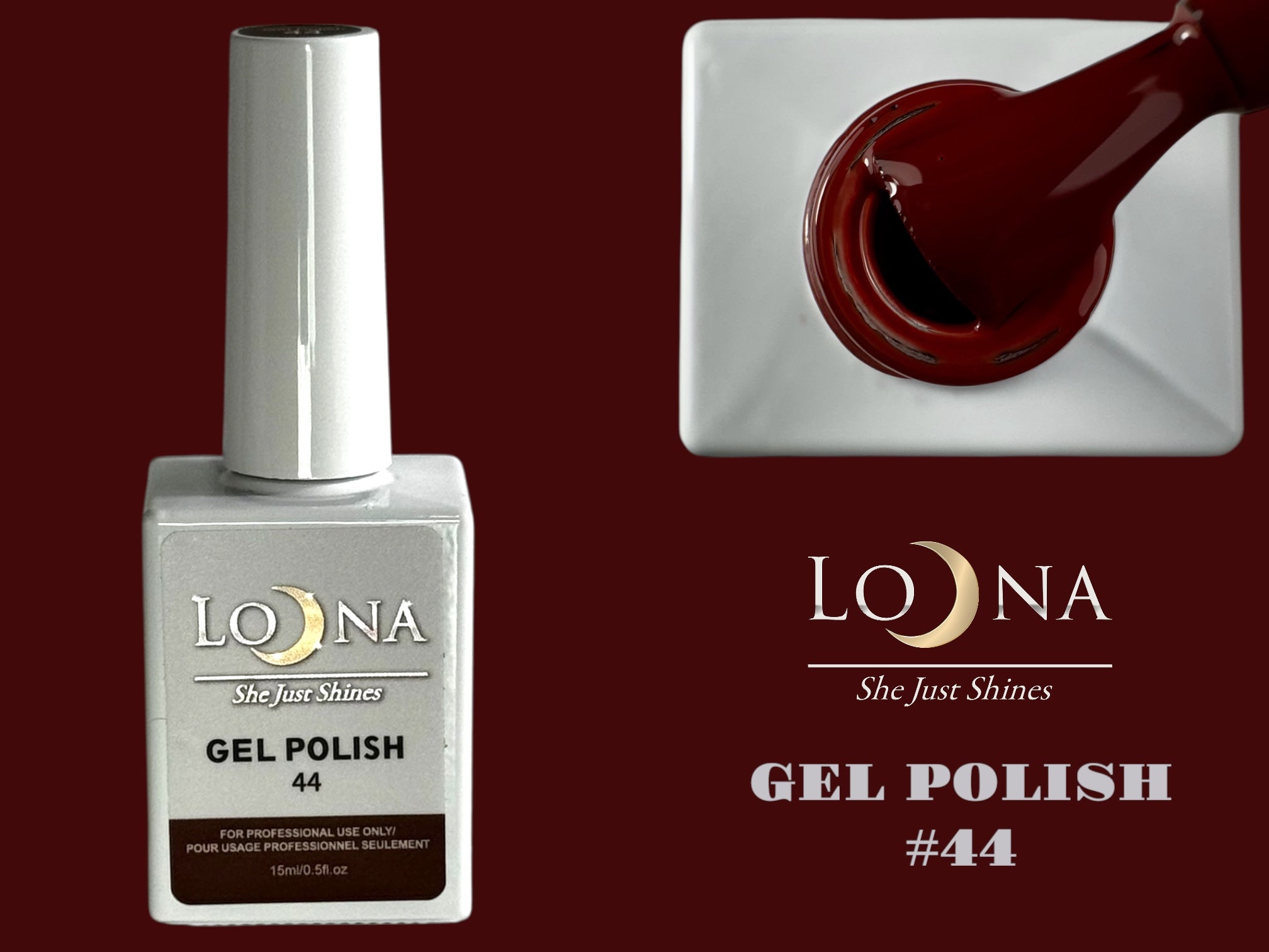 Gel Polish #044, 15ml