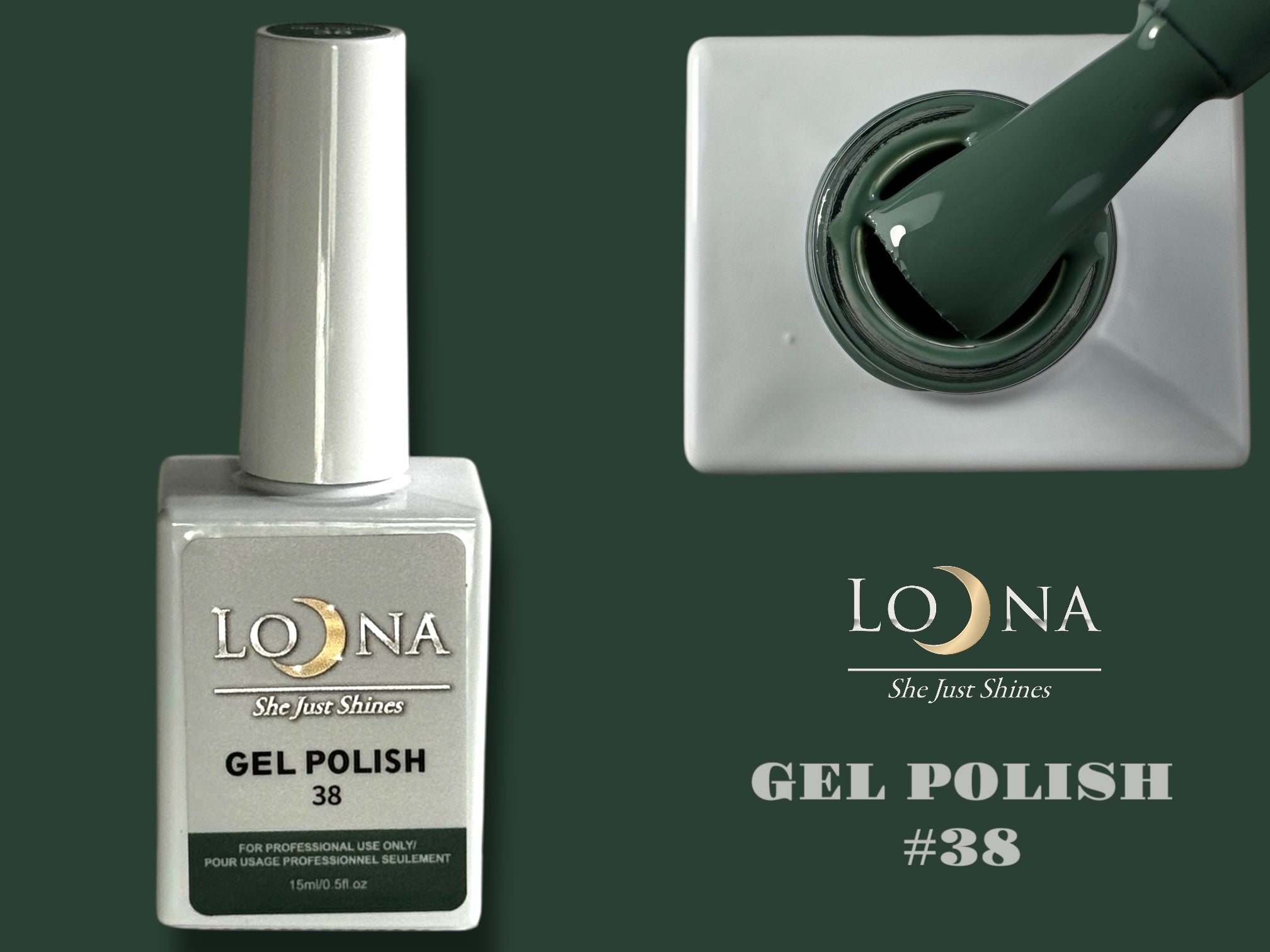 Gel Polish #038, 15ml