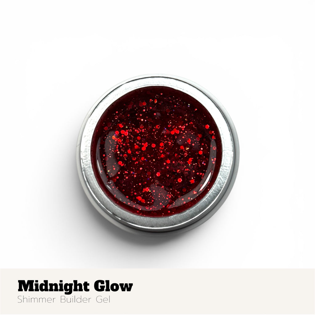 Midnight Glow Shimmer Builder Gel, 15ml