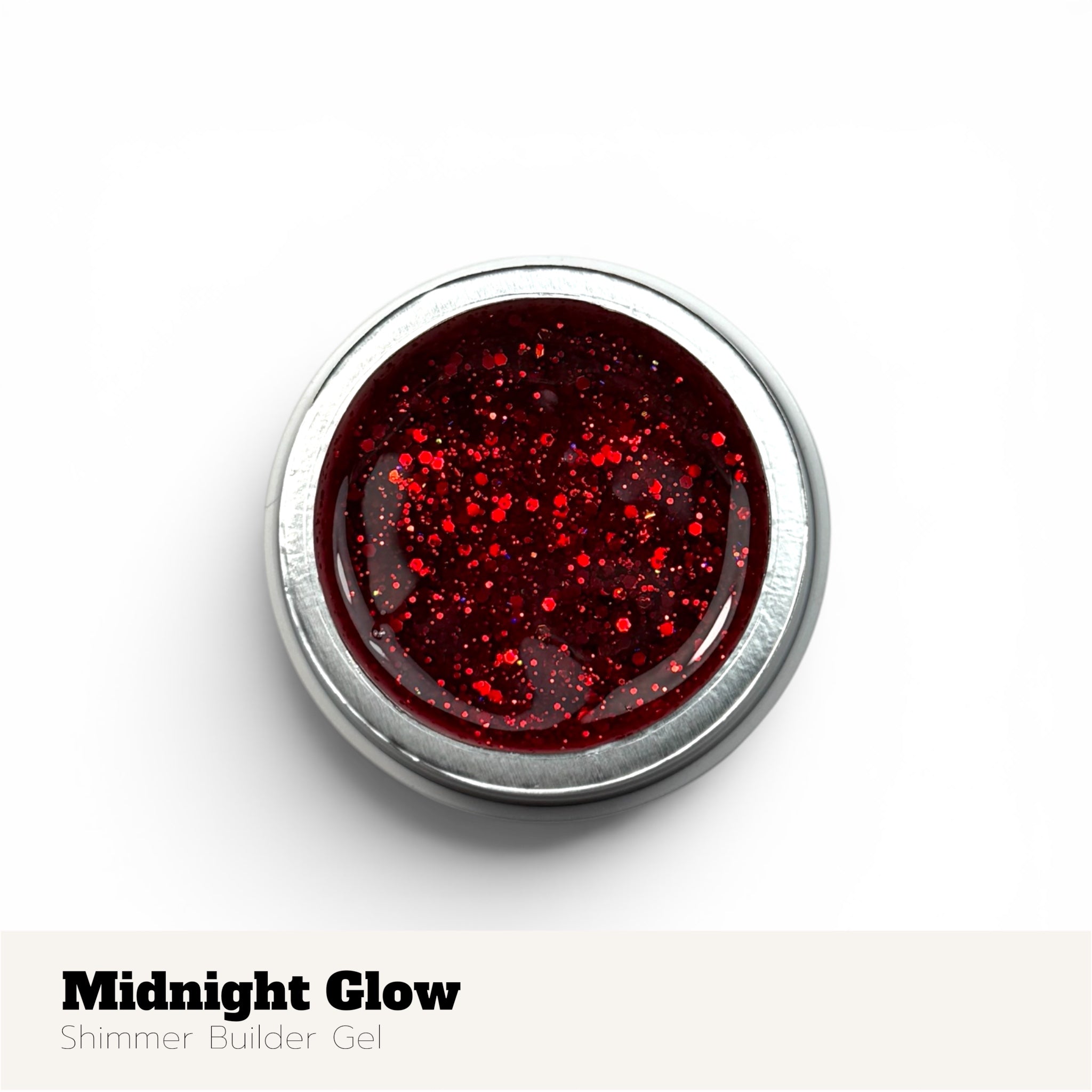 Midnight Glow Shimmer Builder Gel, 15ml