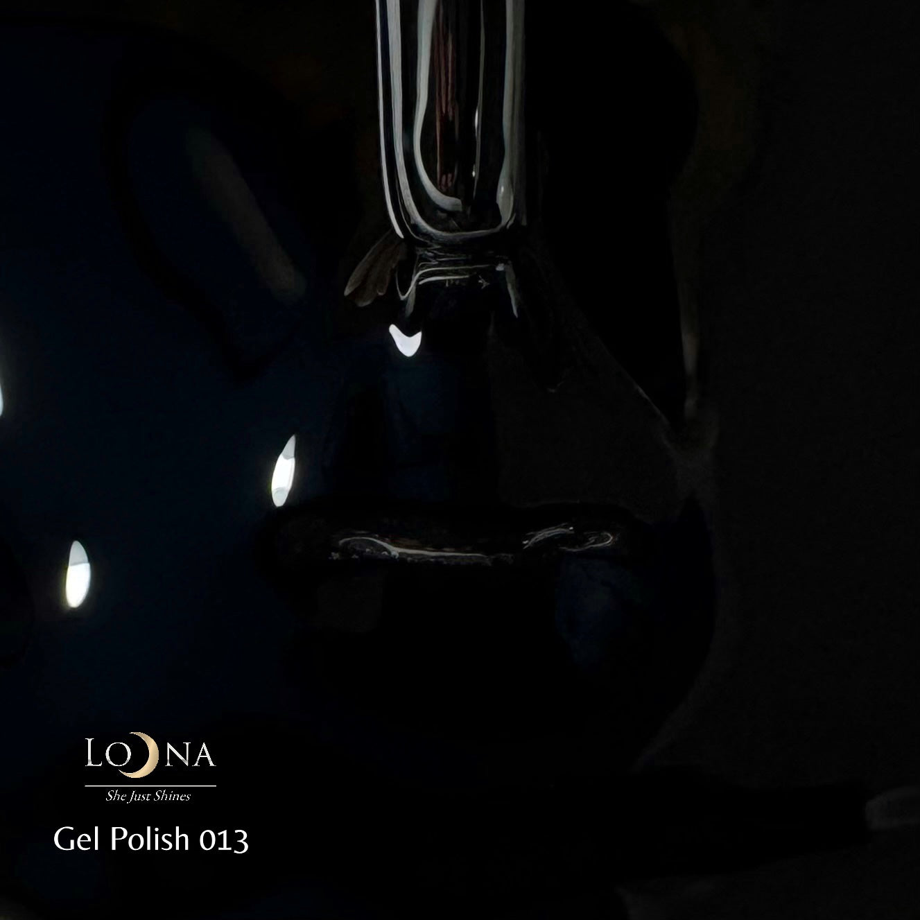 GEL POLISH 013(black), 15ml