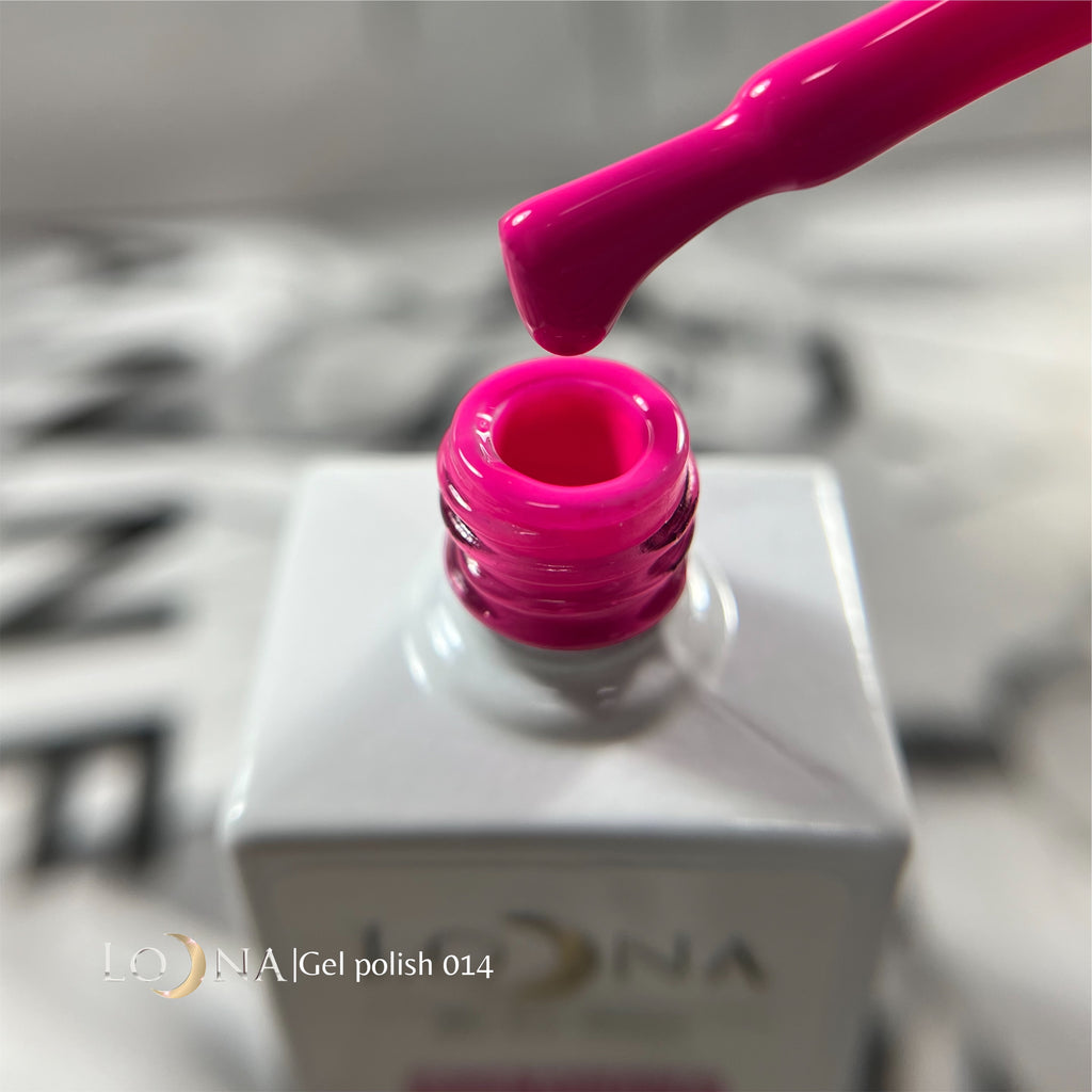 GEL POLISH 014(pink), 15ml