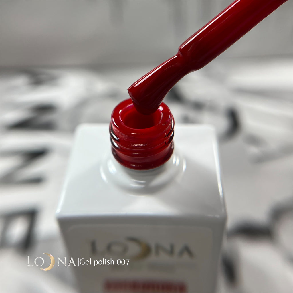 GEL POLISH 007(red), 15ml