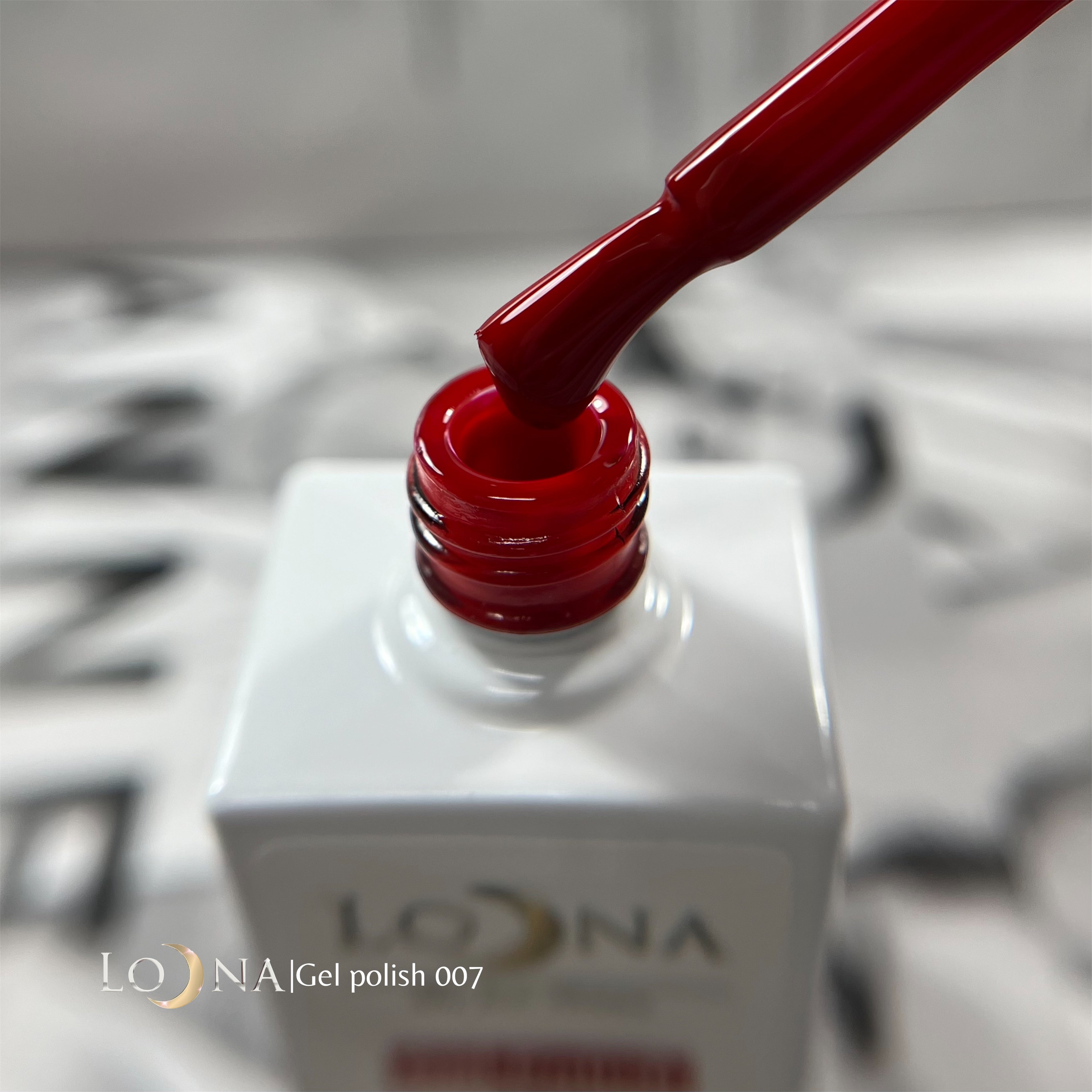 GEL POLISH 007(red), 15ml