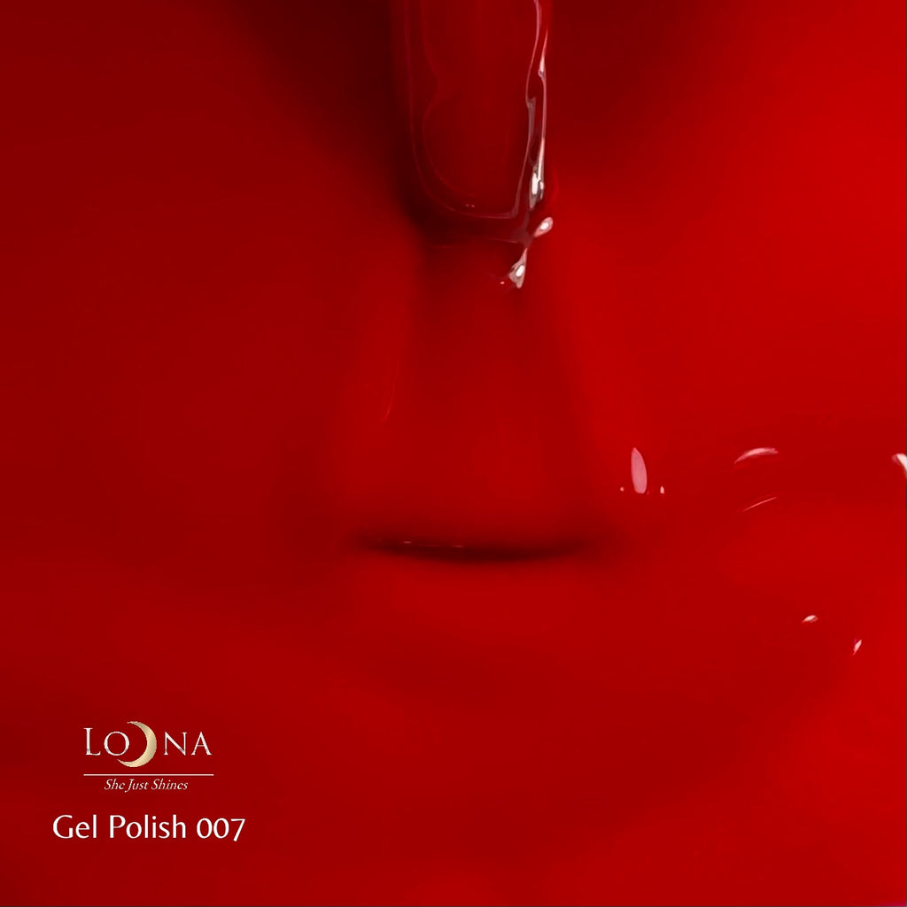 GEL POLISH 007(red), 15ml