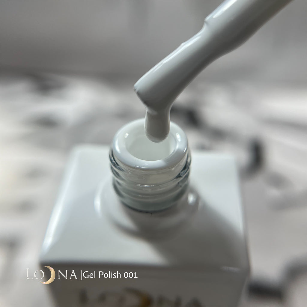 GEL POLISH 001(pure white), 15ml