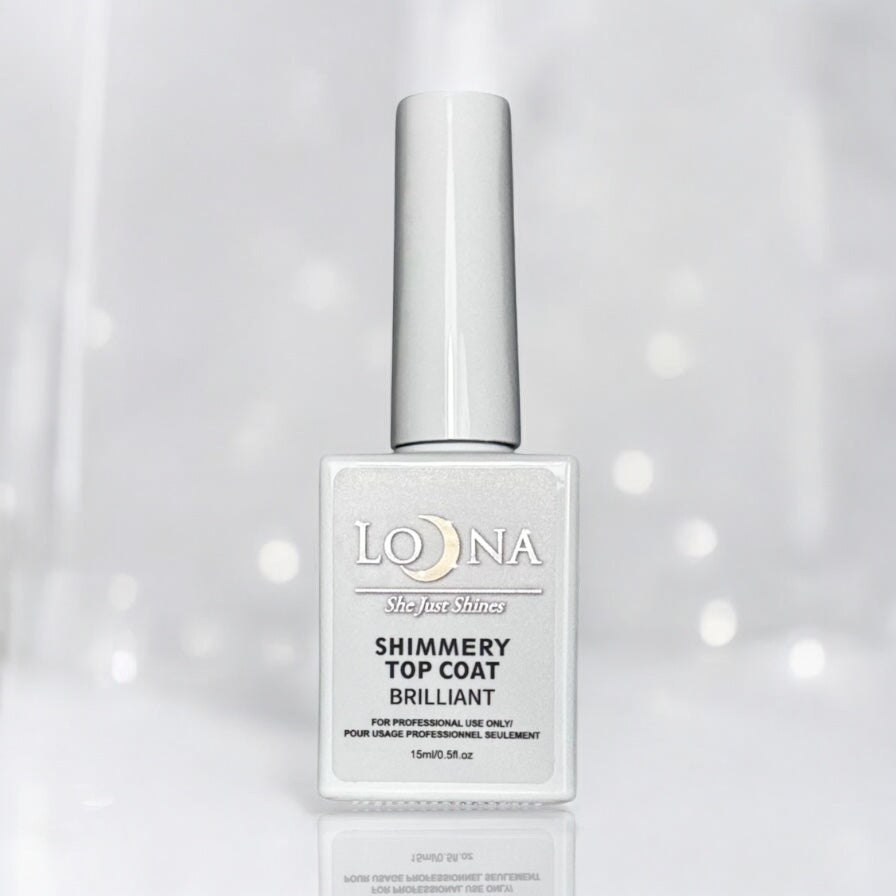 BRILLIANT Shimmery Top Coat, 15ml