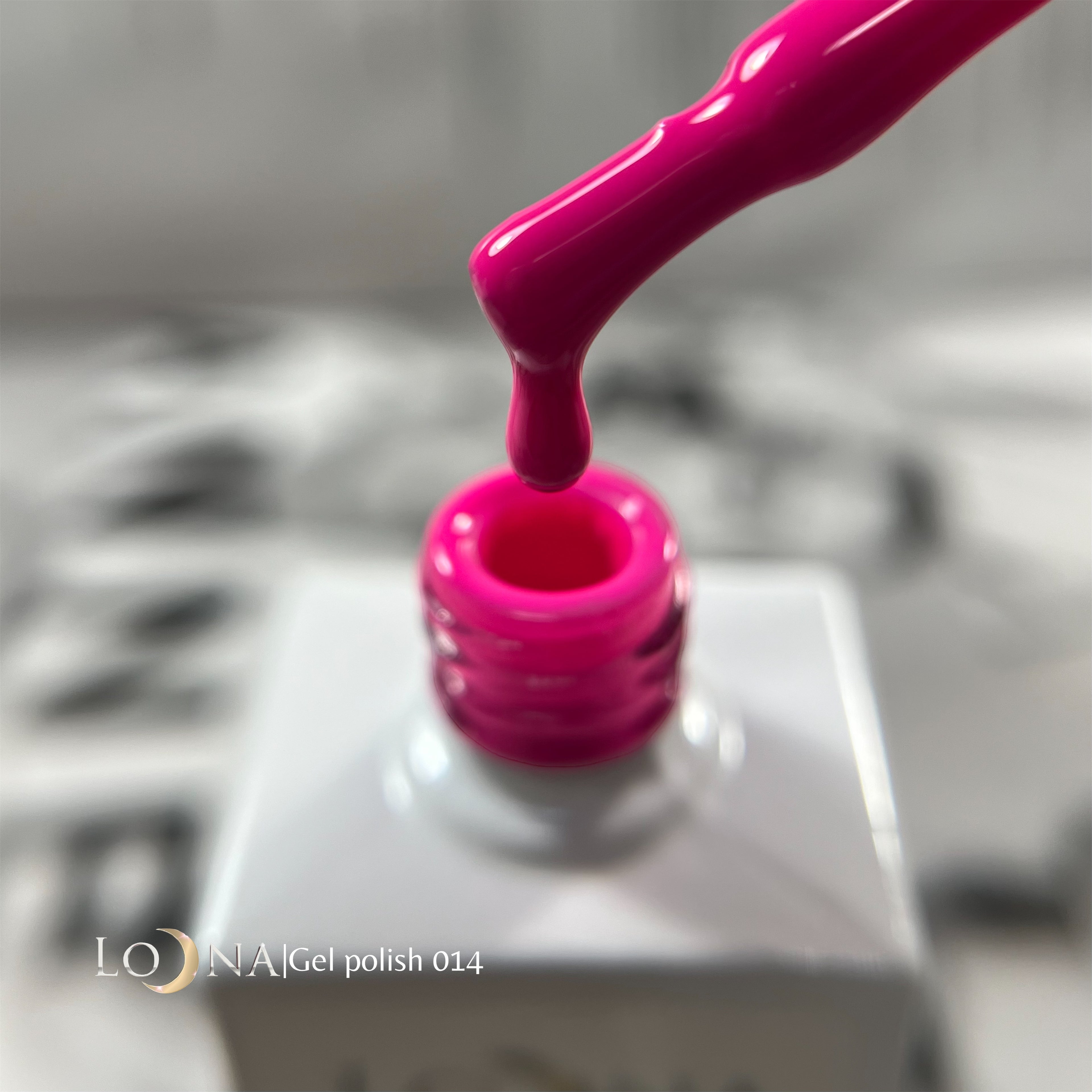 GEL POLISH 014(pink), 15ml