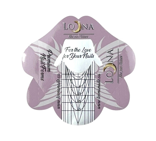 Aluminum Premium Nail Forms 350pcs/roll