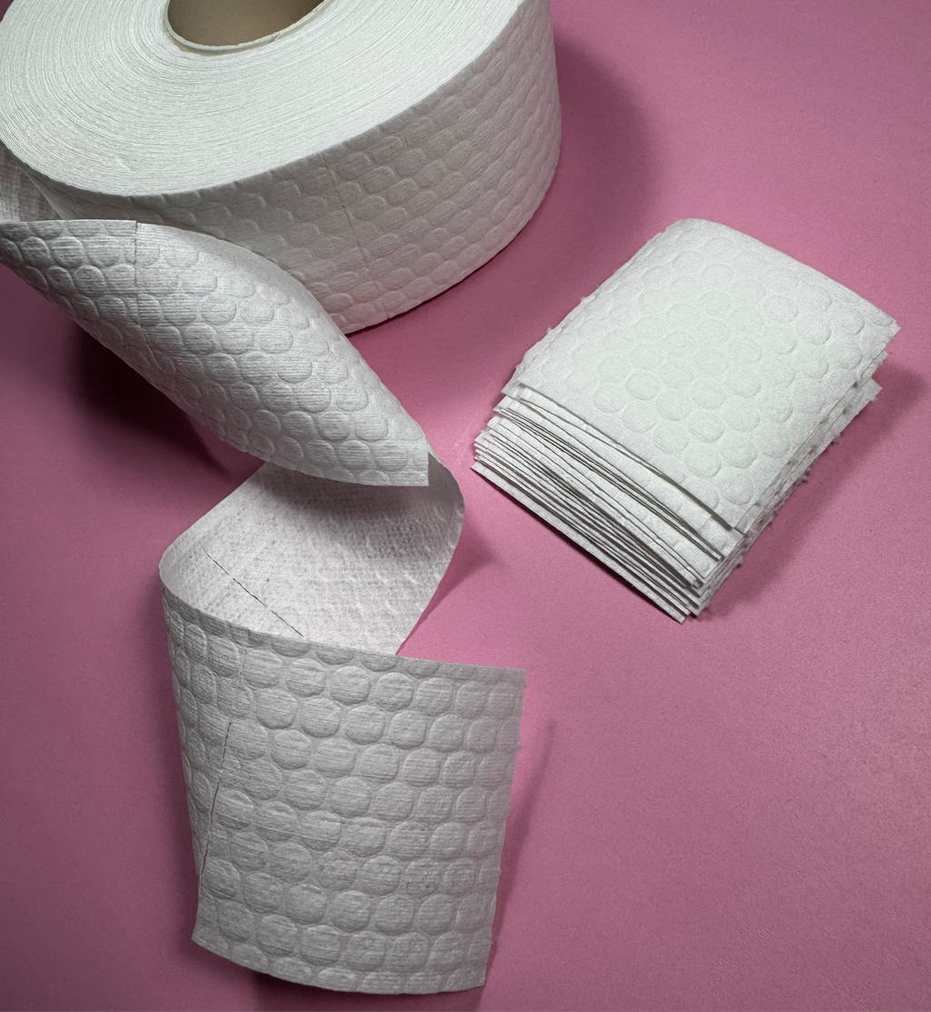 Cotton Nail Wipes, Lint Free 1000pcs/roll