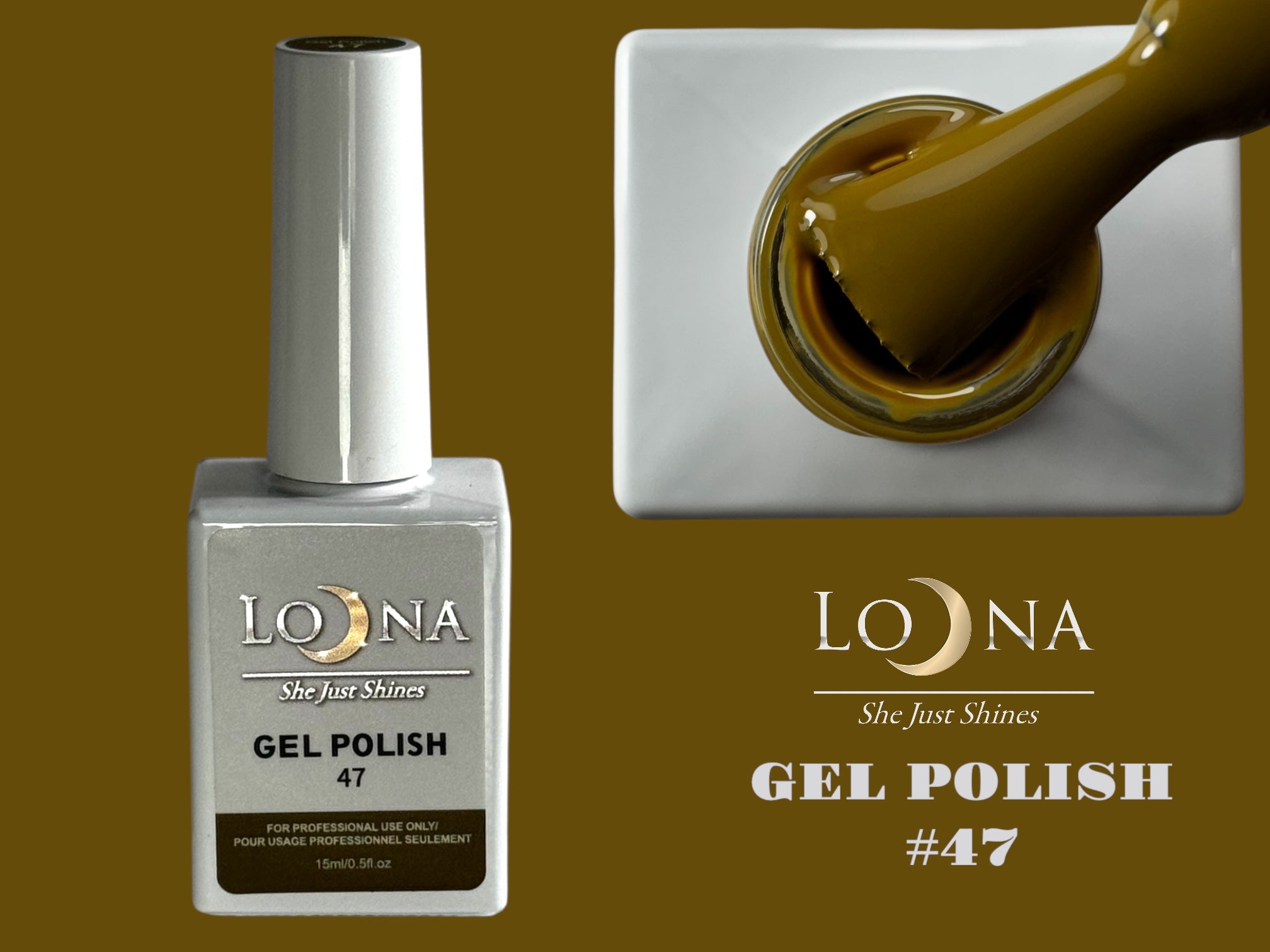 Gel Polish #047, 15ml