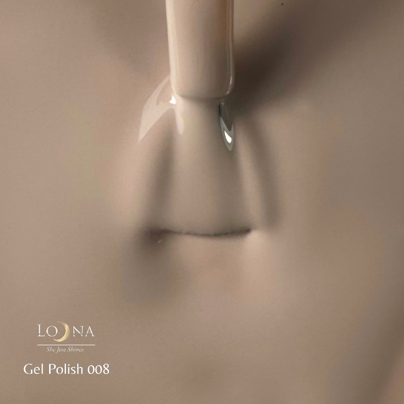 GEL POLISH 008(nude), 15ml