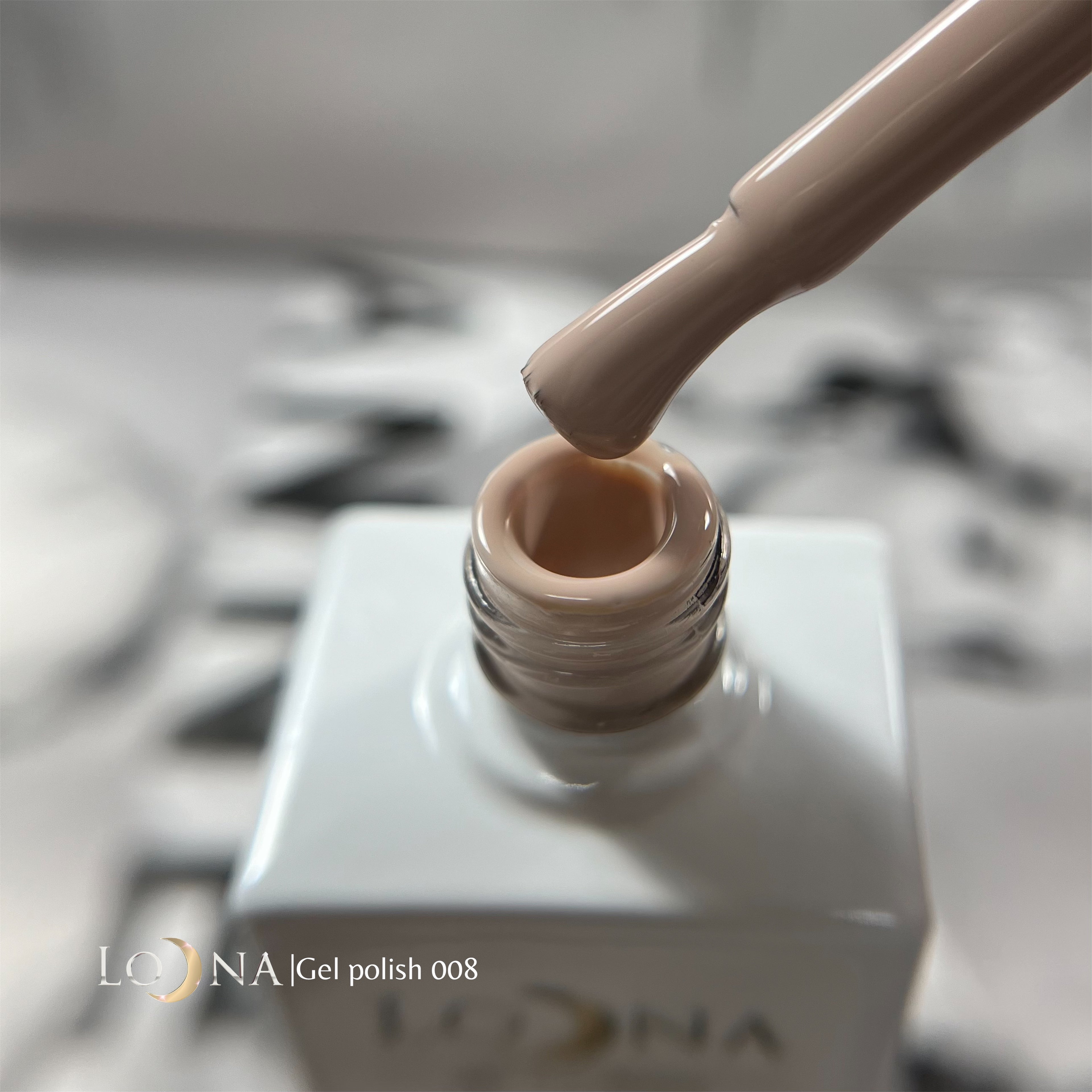 GEL POLISH 008(nude), 15ml