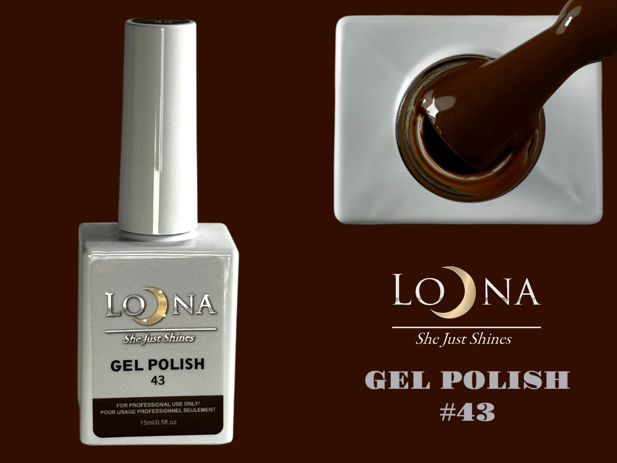 Gel Polish #043, 15ml