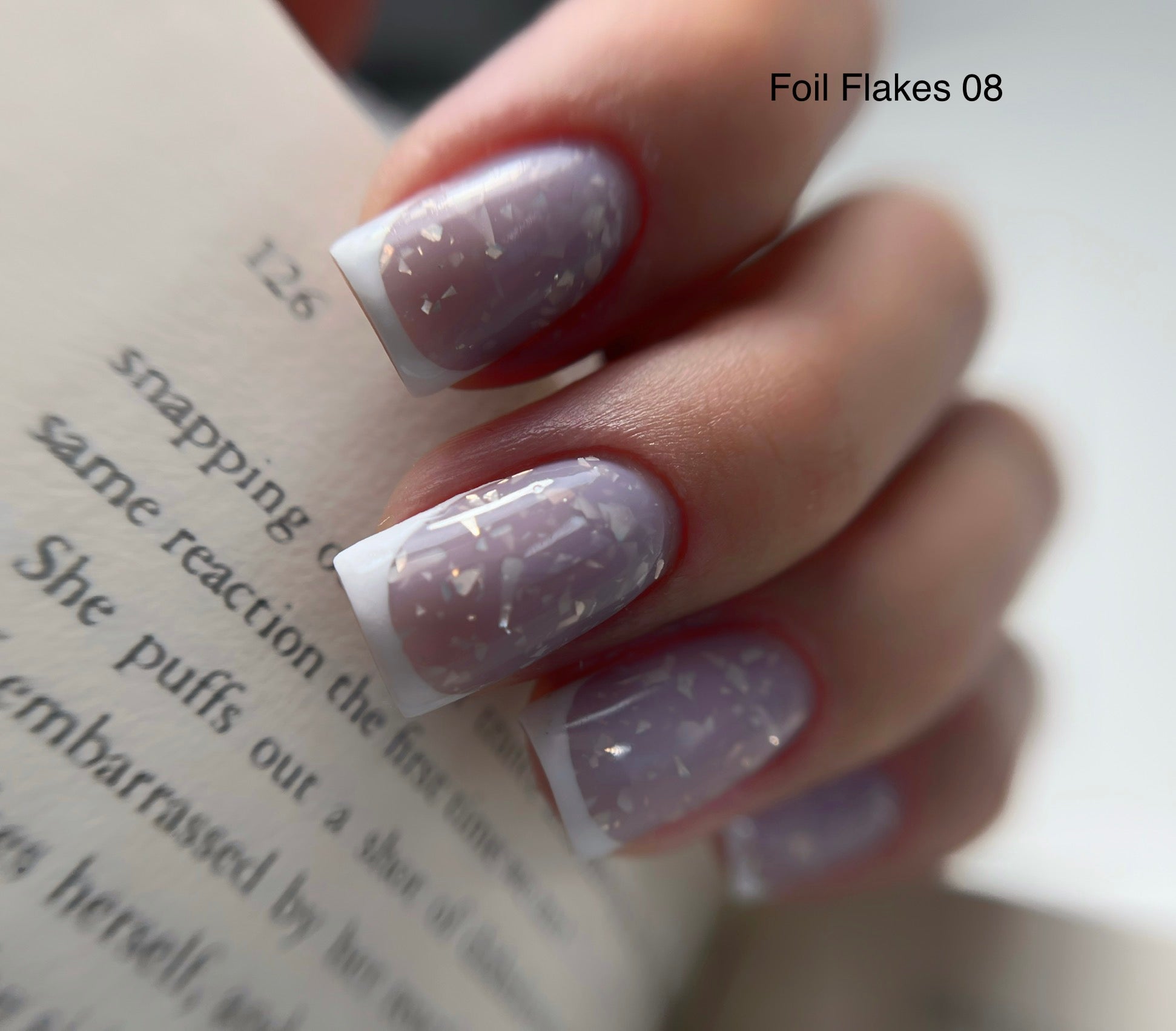 FOIL FLAKES Rubber Base 08, 15ml