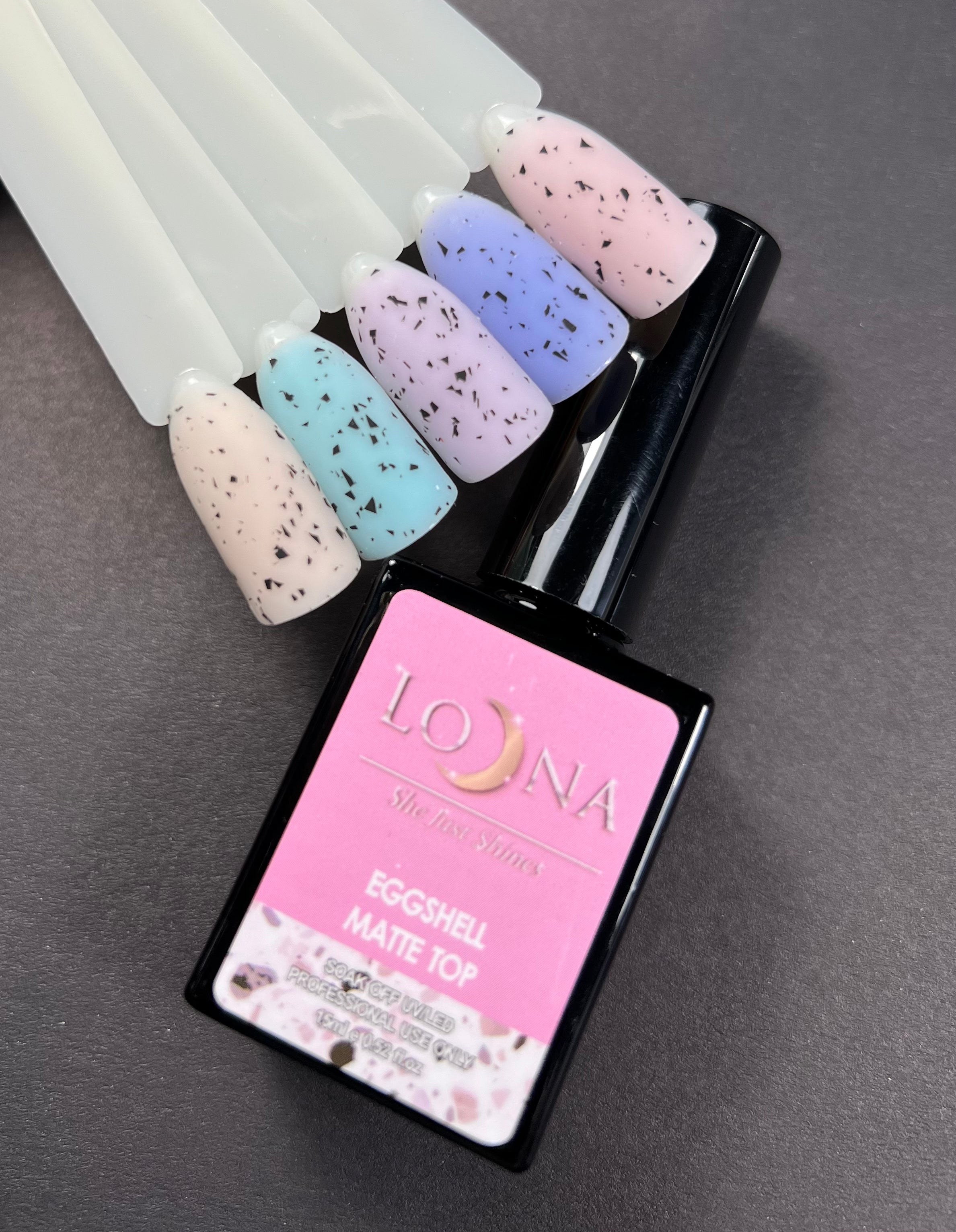 EGGSHELL MATTE TOP, 15ml